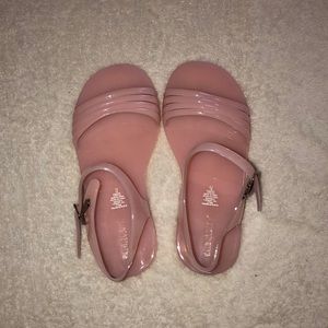 Old Navy pink jelly shoes